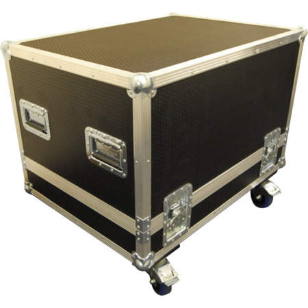 Large Lift Of Lid Projector Flight Case With Flying Frame 